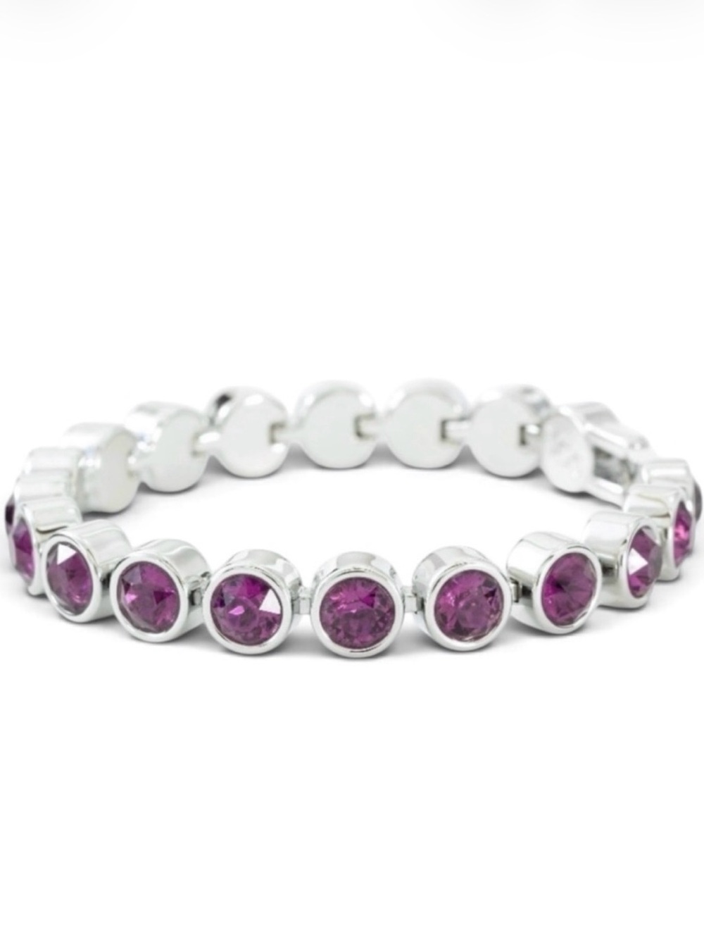 Touchstone Amethyst Crystal Ice Bracelet
